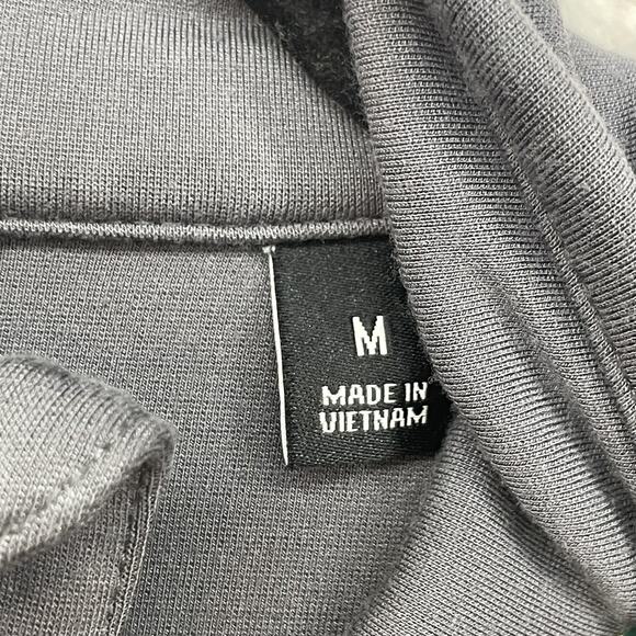 Cuts Pullover Mens Medium Gray Quarter Zip Performance Pockets Golf MF10341N - Picture 4 of 12